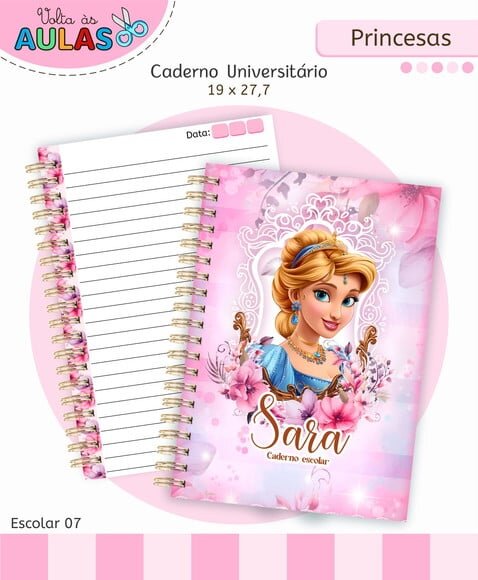 Caderno ou Agenda Personalizada