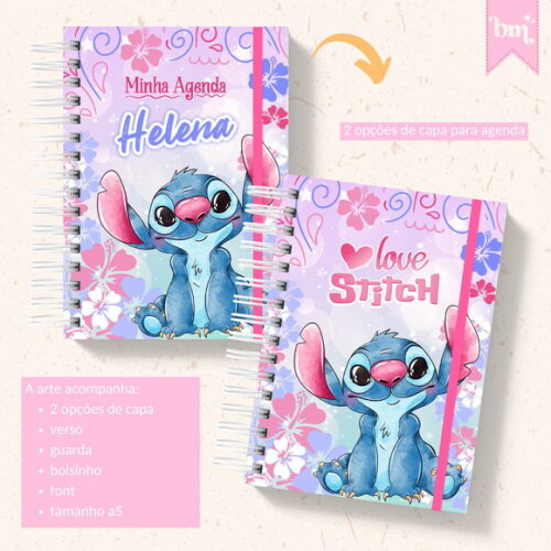 Caderno ou Agenda Personalizada