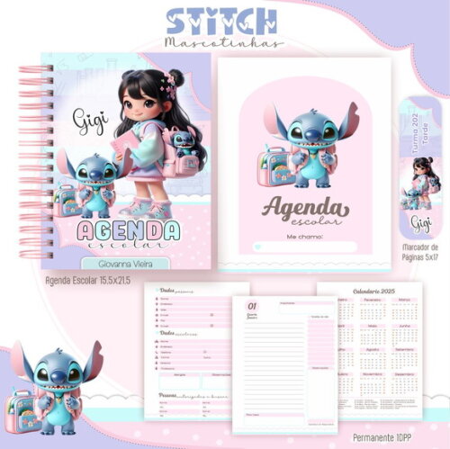 Caderno ou Agenda Personalizada