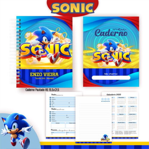 Caderno ou Agenda Personalizada