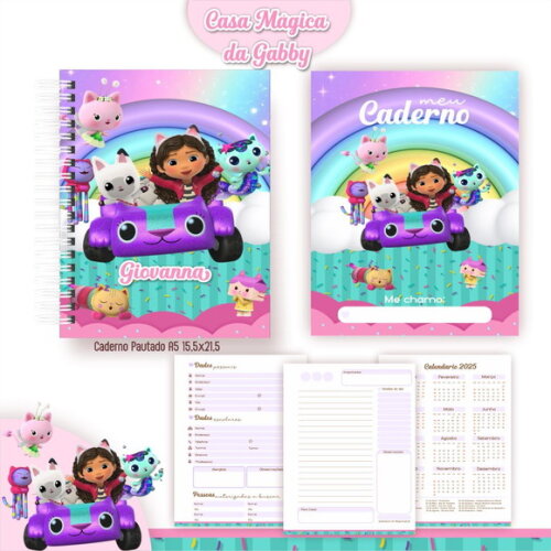 Caderno ou Agenda Personalizada