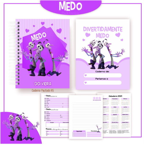 Caderno ou Agenda Personalizada