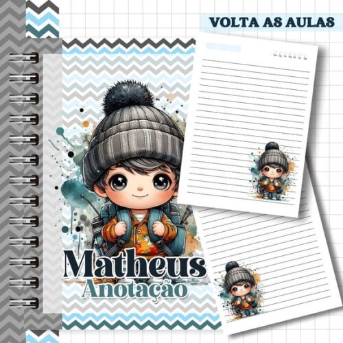 Caderno ou Agenda Personalizada