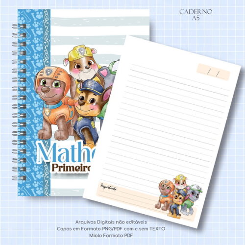 Caderno ou Agenda Personalizada