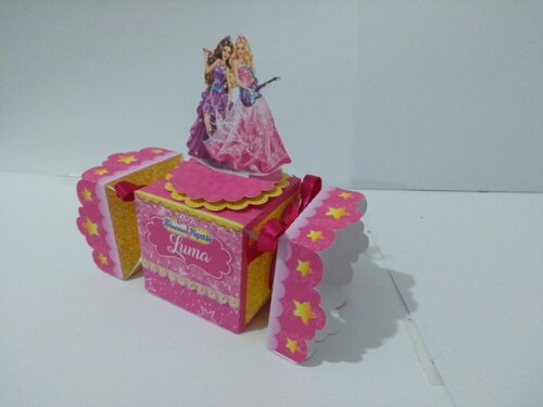 Caixa Bala Barbie