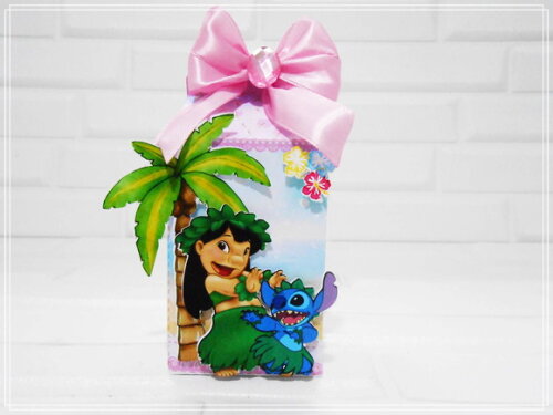 Caixa Milk Stitch Rosa