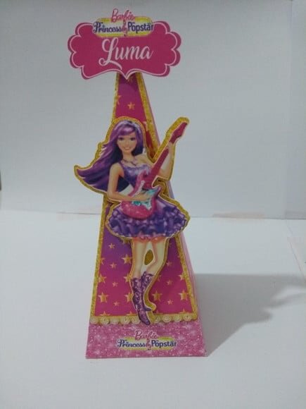 Caixa Pirâmide Barbie