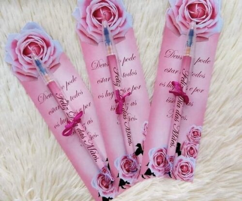 Caneta Personalizada Dia das Mães - Qualquer Tema