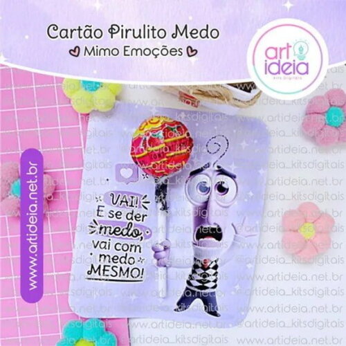 Card para Pirulito Divertidamente