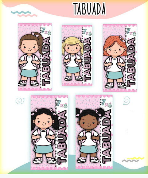 Chaveiro Tabuada Personalizada