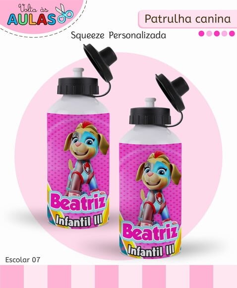 Garrafa Squeeze Personalizada