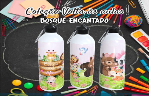 Garrafa Squeeze Personalizada