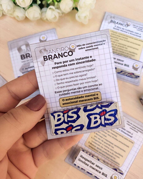 Janeiro Branco Card com Bis