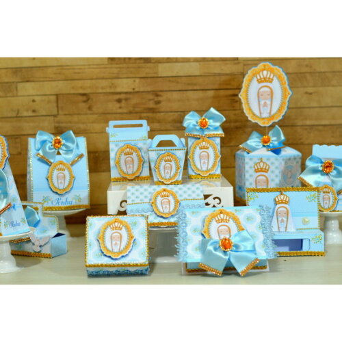 Kit 30 Lembrancinhas Batizado