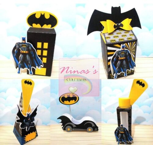 Kit 30 Lembrancinhas Batman
