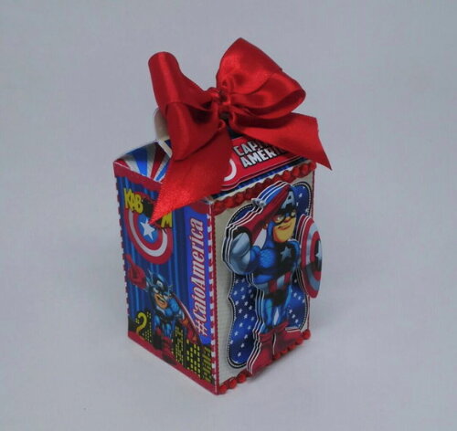 Kit 30 Lembrancinhas Capitão América