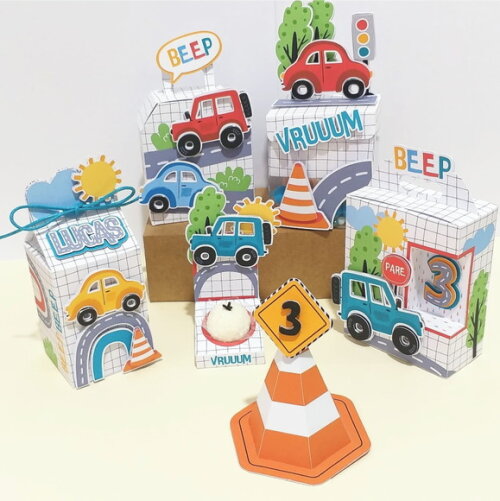 Kit 30 Lembrancinhas Carros