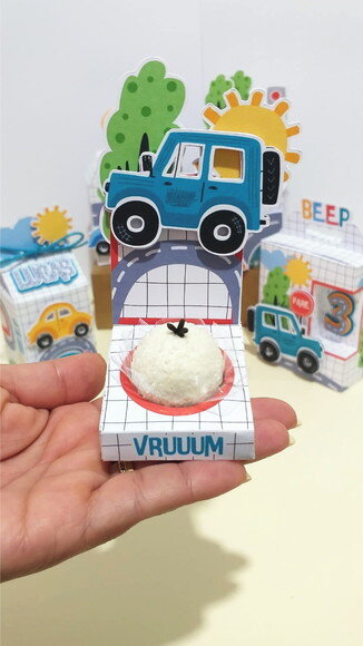 Kit 30 Lembrancinhas Carros