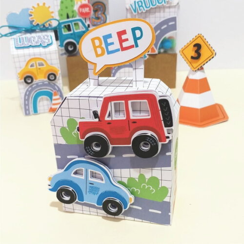 Kit 30 Lembrancinhas Carros