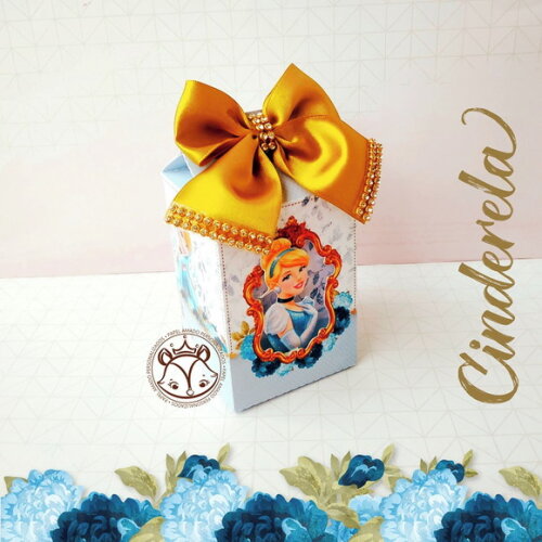 Kit 30 Lembrancinhas Cinderela