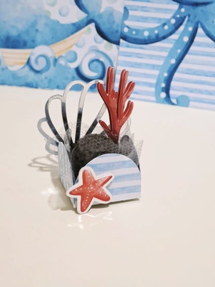 Kit 30 Lembrancinhas Fundo do Mar