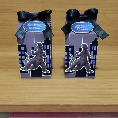 Kit 30 Lembrancinhas Godzilla