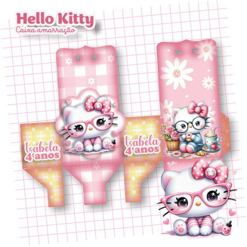 Kit 30 Lembrancinhas Hello Kitty