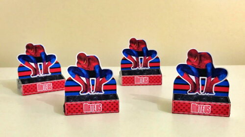 Kit 30 Lembrancinhas Homem Aranha