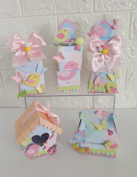 Kit 30 Lembrancinhas Jardim Encantado