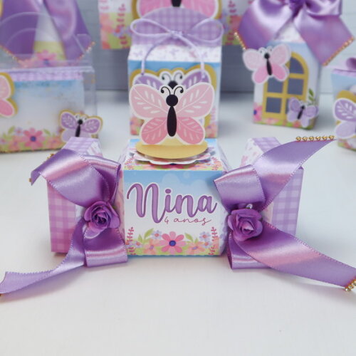 Kit 30 Lembrancinhas Jardim Encantado