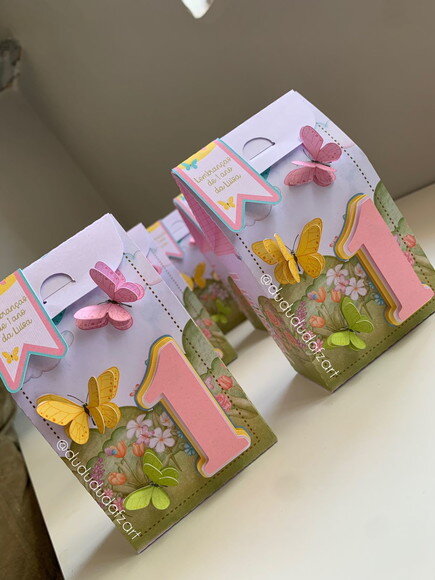 Kit 30 Lembrancinhas Jardim Encantado