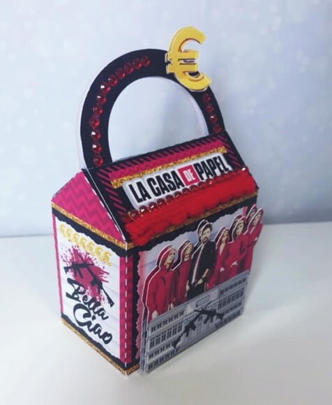 Kit 30 Lembrancinhas La Casa de Papel