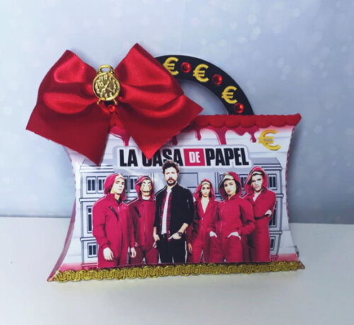 Kit 30 Lembrancinhas La Casa de Papel