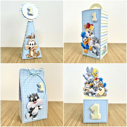 Kit 30 Lembrancinhas Looney Tunes