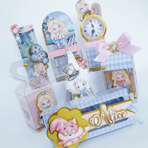 Kit 30 Lembrancinhas Luxo - Alice