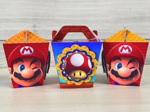 Kit 30 Lembrancinhas Mario Bros