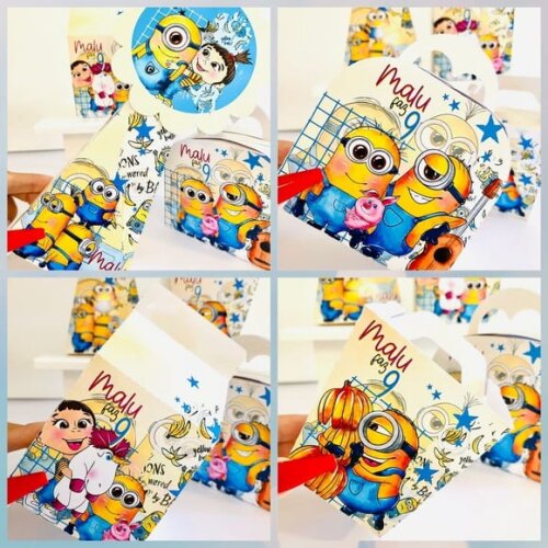 Kit 30 Lembrancinhas Minnions