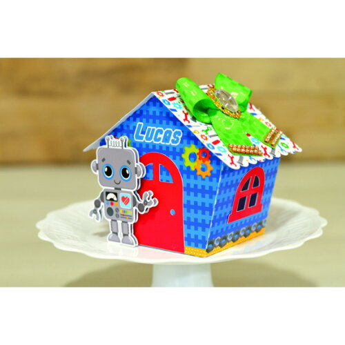 Kit 30 Lembrancinhas Robozinho