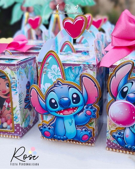Kit 30 Lembrancinhas Stitch