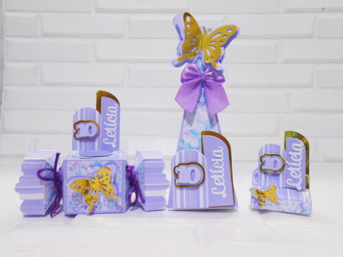 Kit 45 Lembrancinhas Jardim Encantado