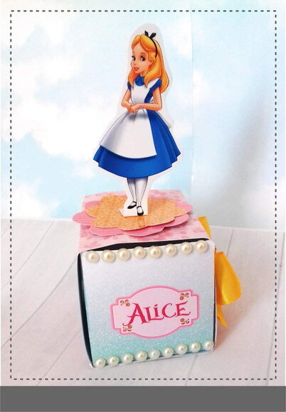 Kit 60 Lembrancinhas - Alice