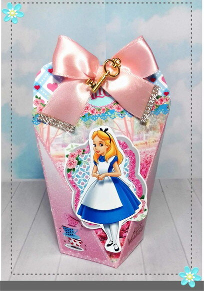 Kit 60 Lembrancinhas - Alice
