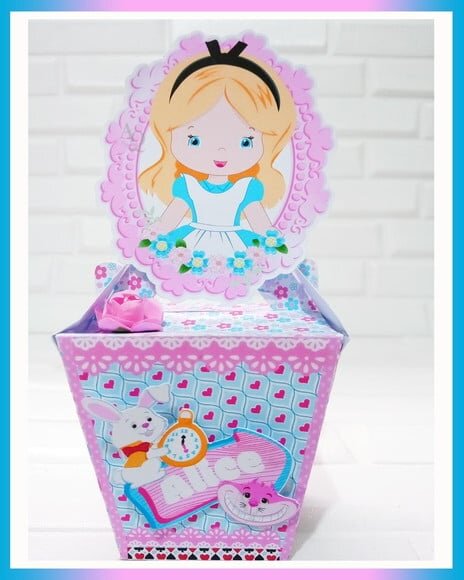 Kit 60 Lembrancinhas - Alice