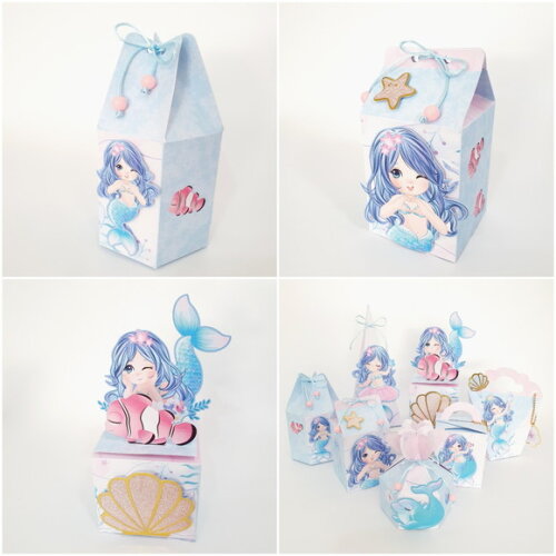 Kit 60 Lembrancinhas - Sereia