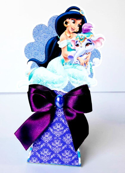Kit 60 Lembrancinhas Alladim e Jasmine