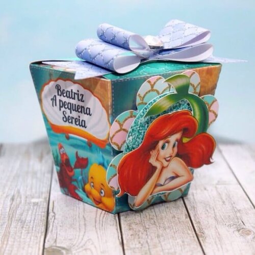 Kit 60 Lembrancinhas Ariel