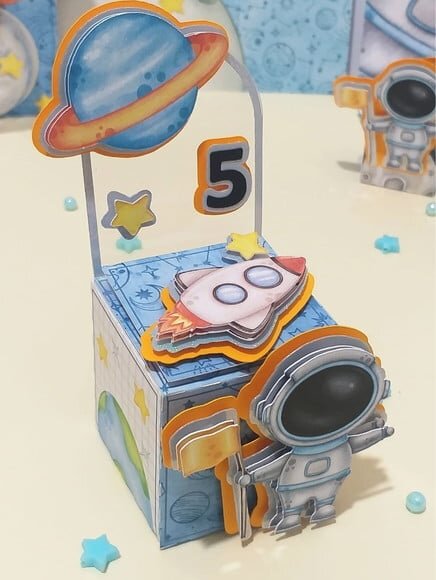 Kit 60 Lembrancinhas Astronauta