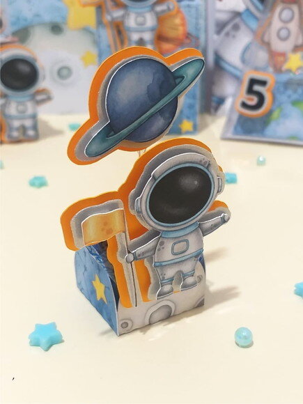 Kit 60 Lembrancinhas Astronauta