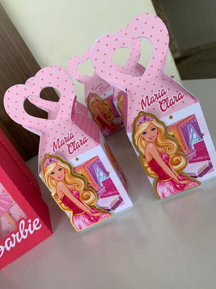 Kit 60 Lembrancinhas Barbie