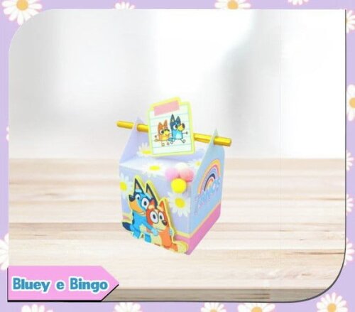 Kit 60 Lembrancinhas Bluey